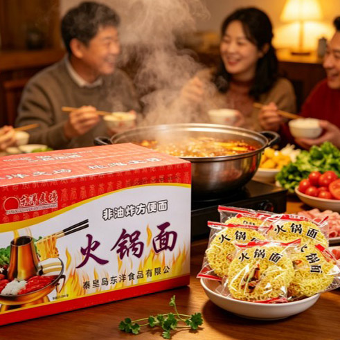 40g Instant Hot Pot Noodles Single Serving Pack