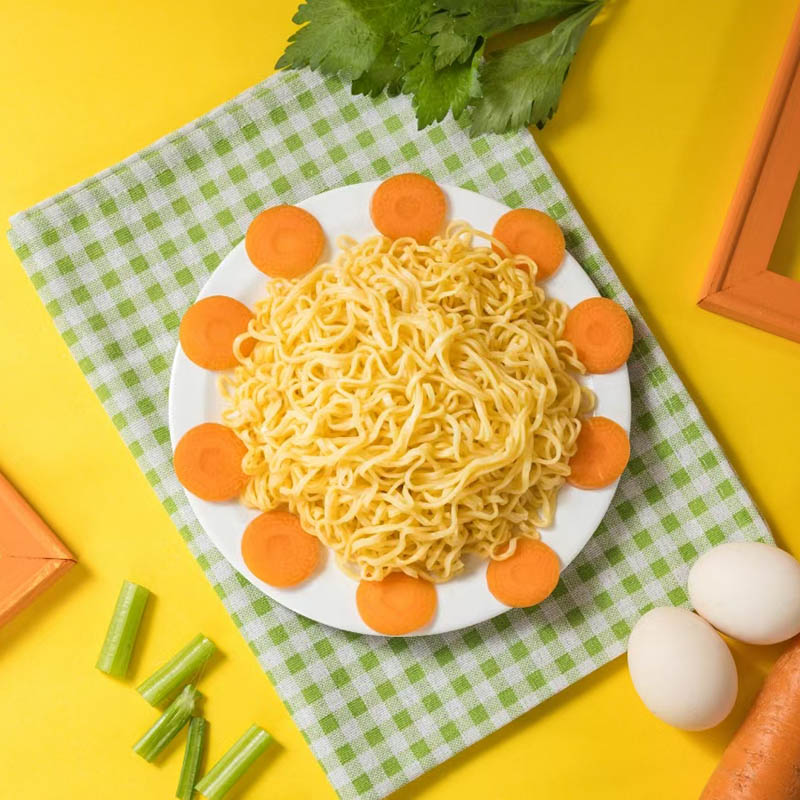 40g Natural Carrot Wheat Noodles Individual Serving 40g Natural Carrot Wheat Noodles Individual Serving